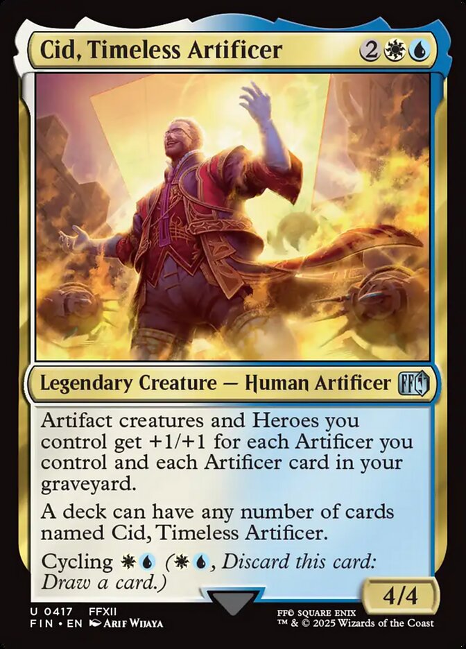 Cid, Timeless Artificer
