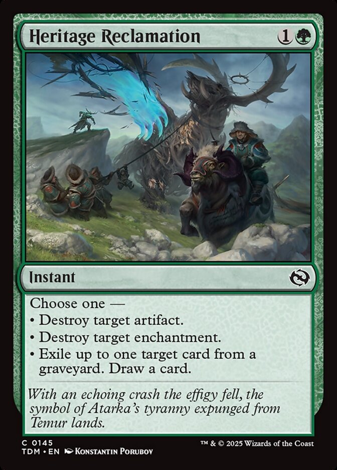 Heritage Reclamation