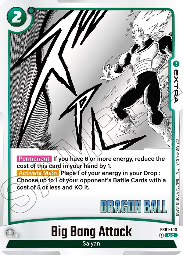 Big Bang Attack (SB01 103) - Alt Art A1
