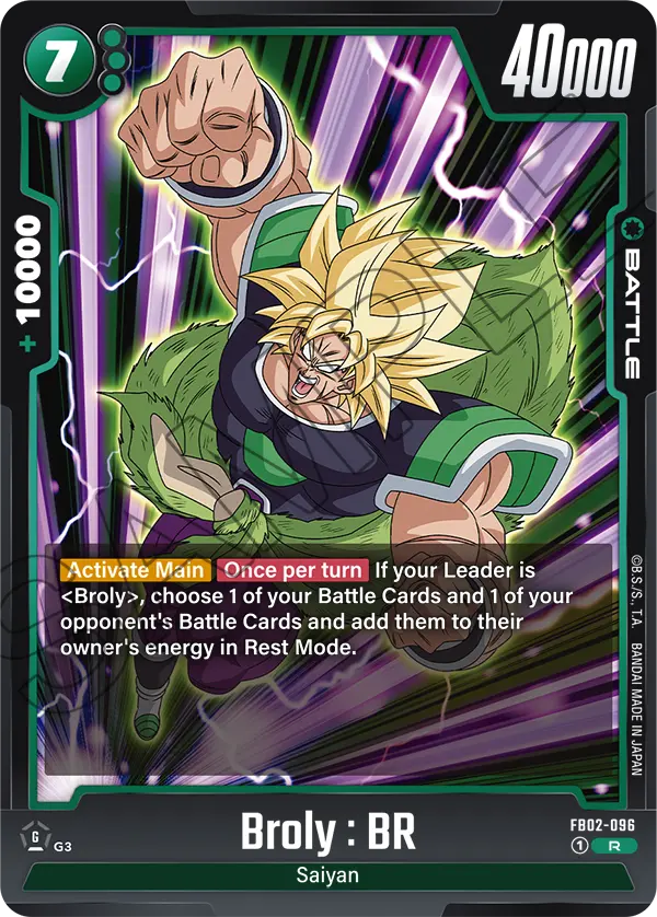 Broly : BR (FB02 096)