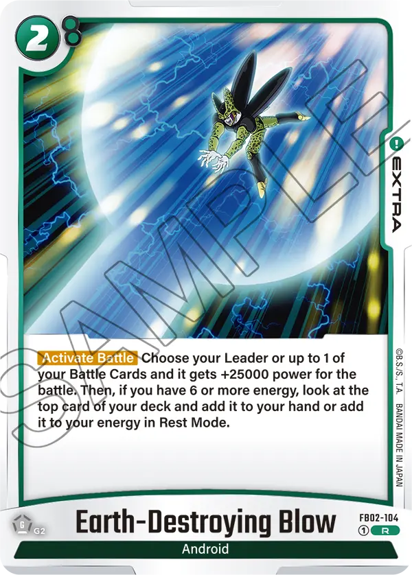 Earth-Destroying Blow (FB02 104)