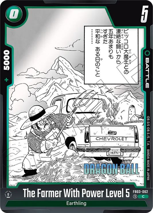 The Farmer With Power Level 5 (SB01 062) - Alt Art A1