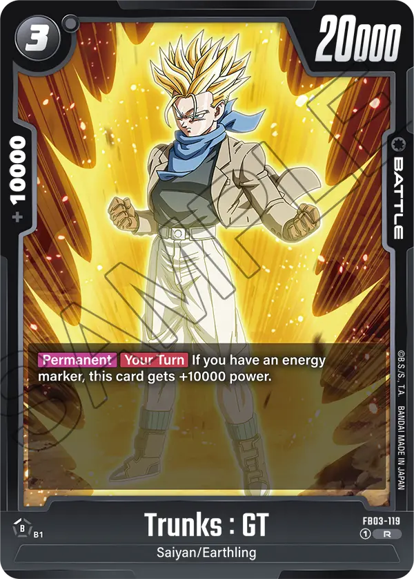 Trunks : GT (FB03 119)
