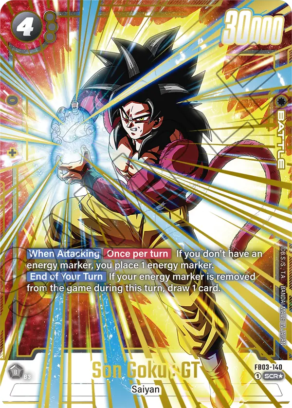 Son Goku : GT (FB03 140) - Alt Art A1