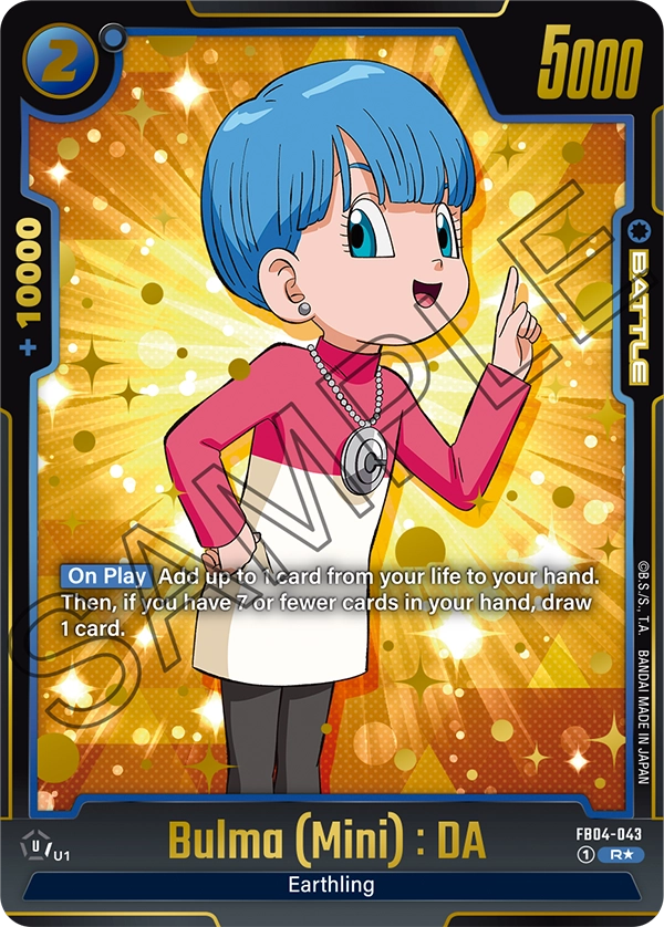 Bulma (Mini) : DA (FB04 043) - Alt Art A1