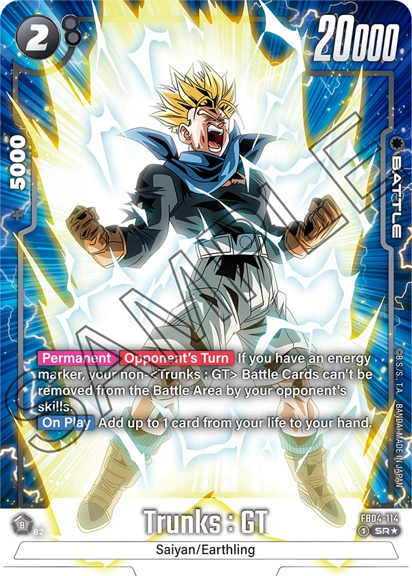 Trunks : GT (FB04 114) - Alt Art A1