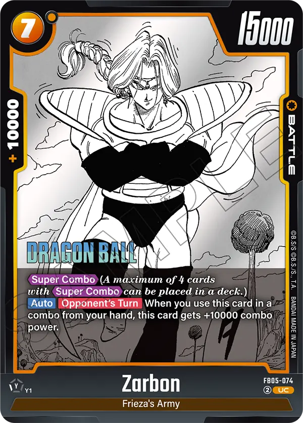 Zarbon (SB02 074) - Alt Art A3