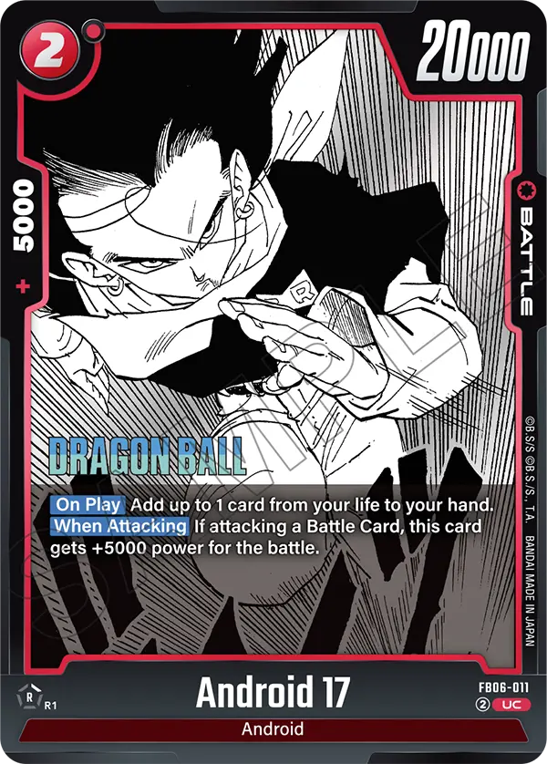Android 17 (SB01 011) - Alt Art A1