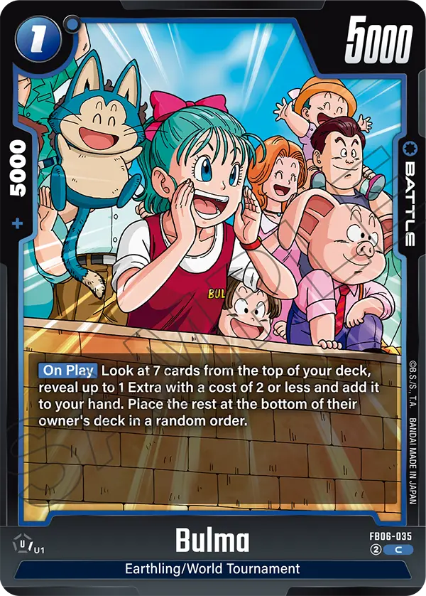 Bulma (FB06 035)