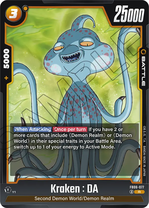 Kraken : DA (FB06 077)