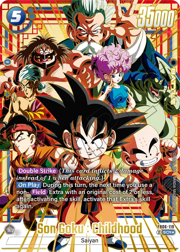 Son Goku : Childhood (FB06 119) - Alt Art A1