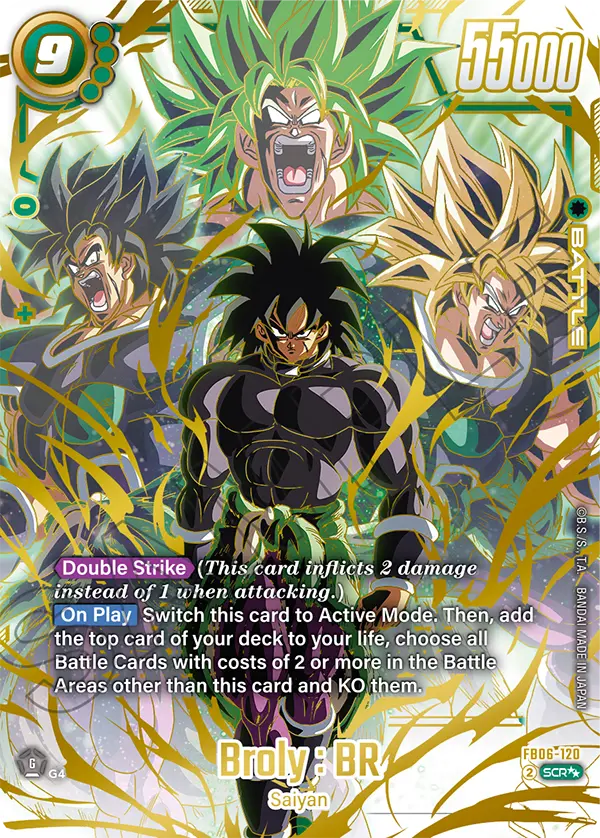 Broly : BR (FB06 120) - Alt Art A2