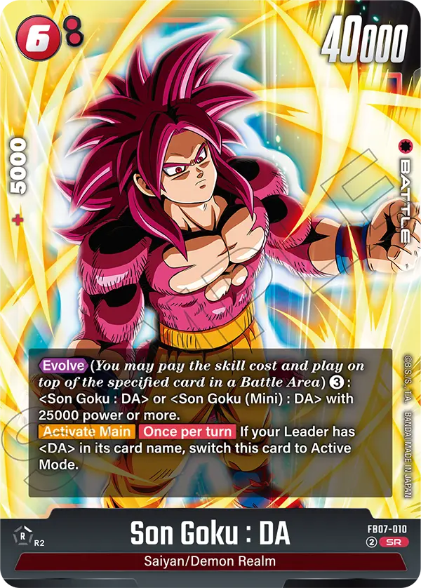 Son Goku : DA (FB07 010)