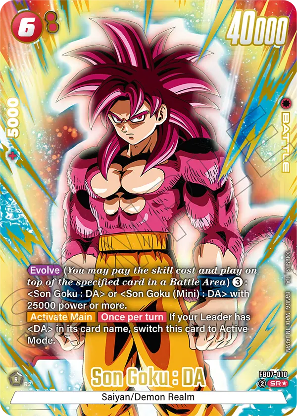 Son Goku : DA (FB07 010) - Alt Art A1