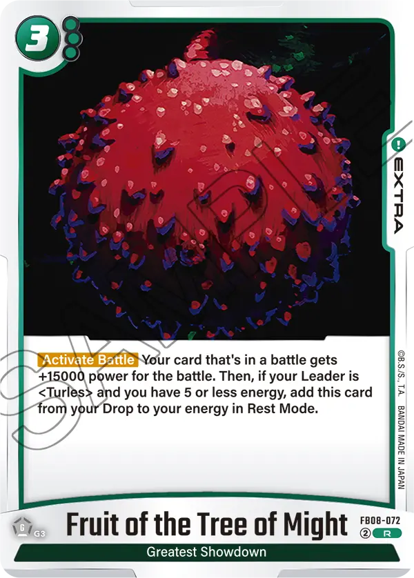 Fruit of the Tree of Might (FB08 072)