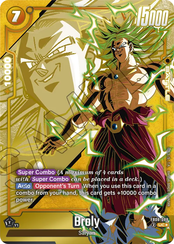 Broly (FB08 088) - Alt Art A1