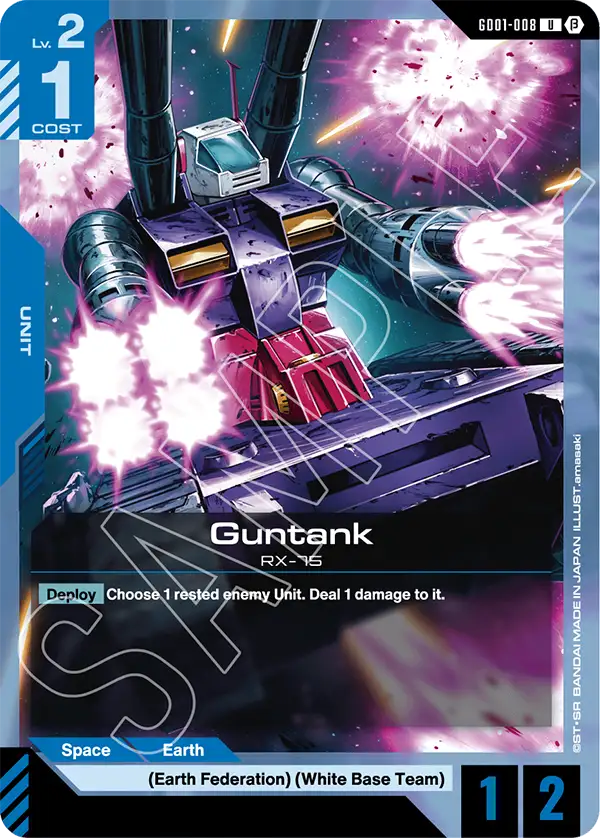 Guntank (GD01 008) - Alt Art A1
