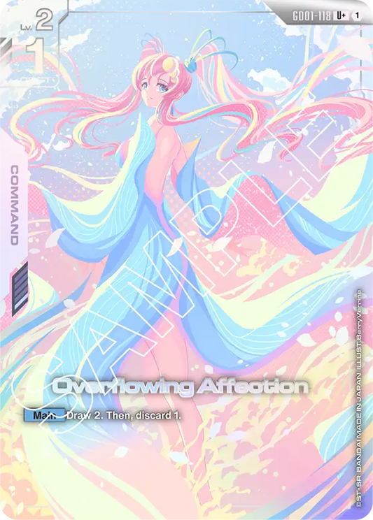 Overflowing Affection (GD01 118) - Alt Art A1