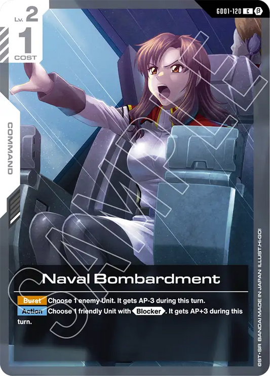 Naval Bombardment (GD01 120) - Alt Art A1