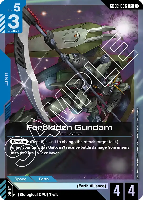 Forbidden Gundam (GD02 006)