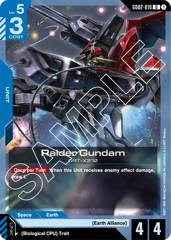 Raider Gundam (GD02 010)