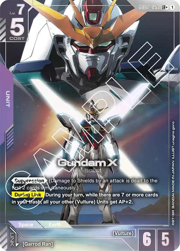 Gundam X (GD02 053) - Alt Art A1