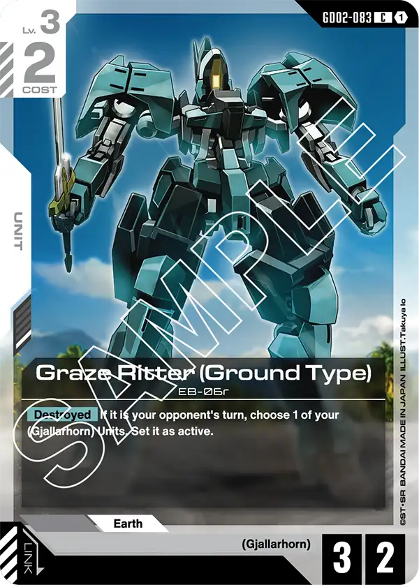 Graze Ritter (Ground Type) (GD02 083)