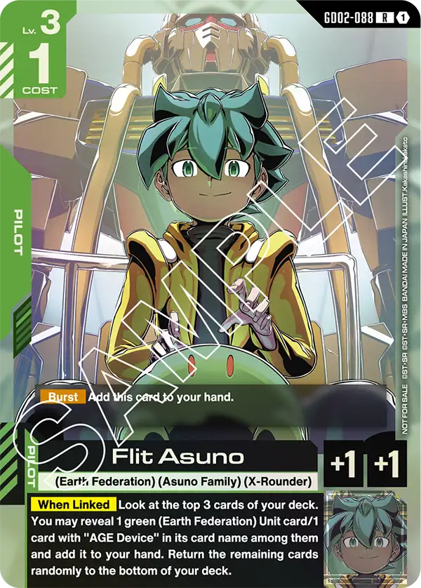 Flit Asuno (GD02 088) - Alt Art A2