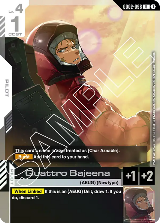 Quattro Bajeena (GD02 098) - Alt Art A1