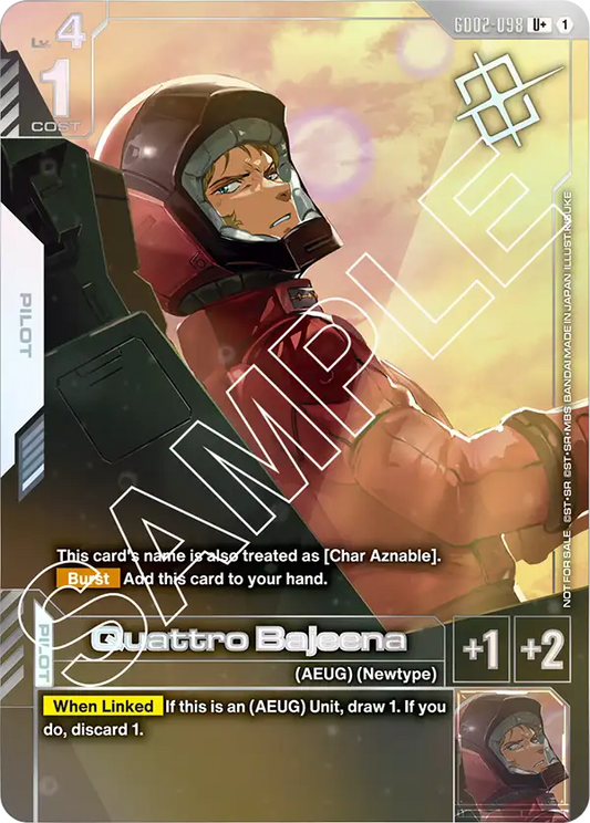 Quattro Bajeena (GD02 098) - Alt Art A2