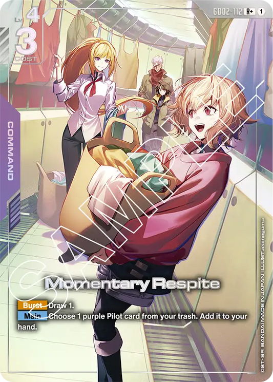 Momentary Respite (GD02 112) - Alt Art A1