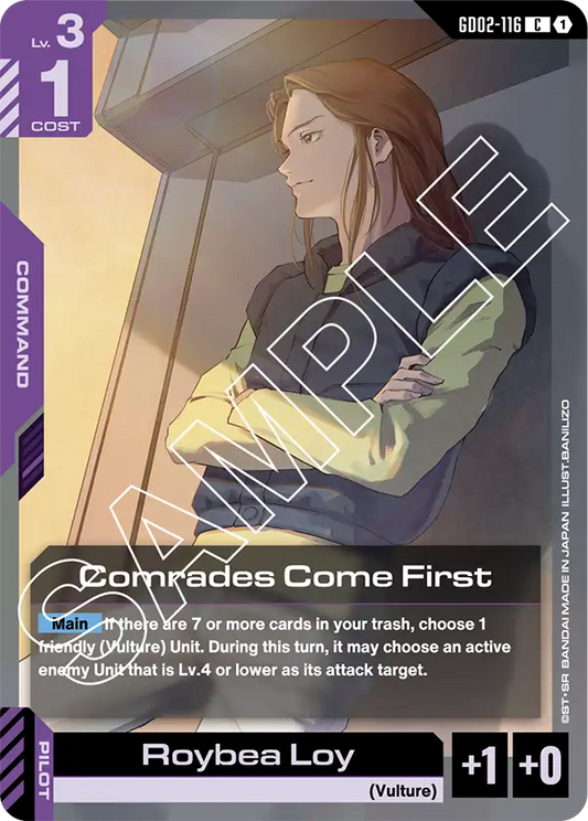 Comrades Come First (GD02 116)