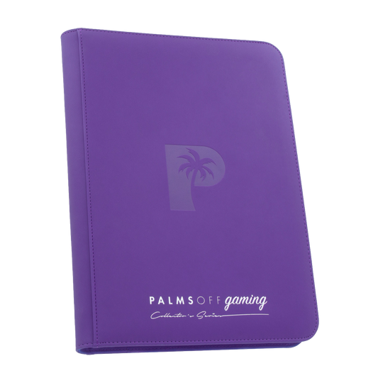 Palms Off - Collector's Series 9 Pocket Zip Trading Card Binder