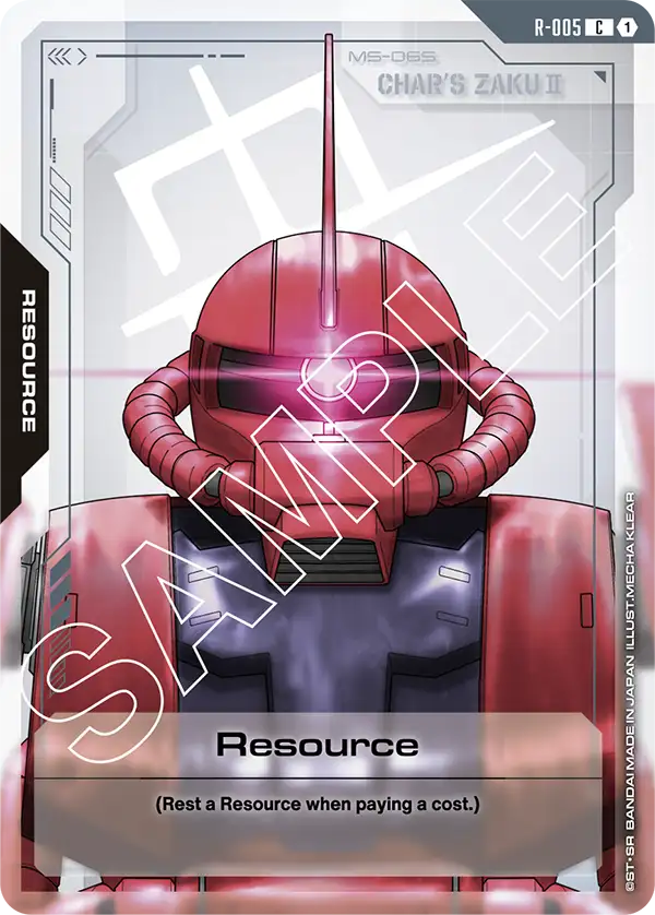 Resource (GD01 R 005)
