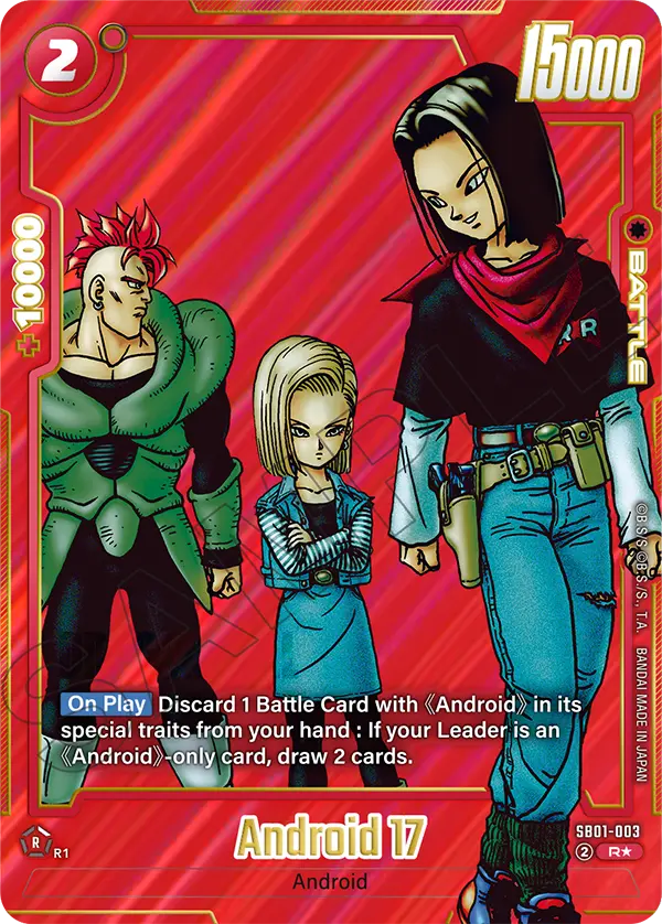 Android 17 (SB01 003) - Alt Art A1