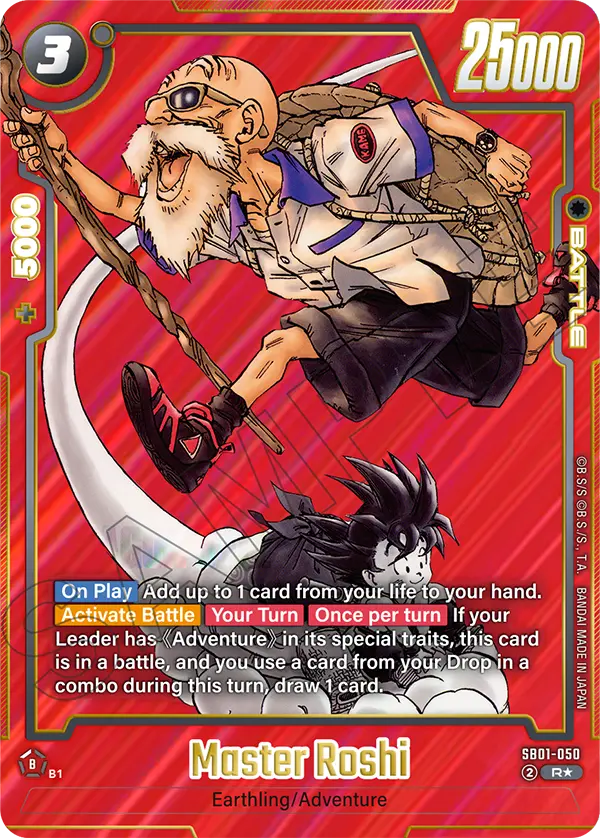 Master Roshi (SB01 050) - Alt Art A1
