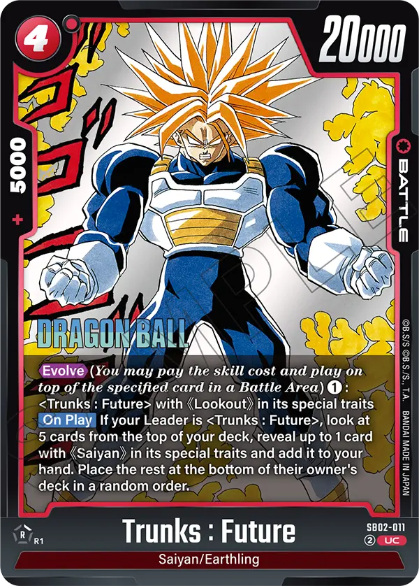 Trunks : Future (SB02 011)
