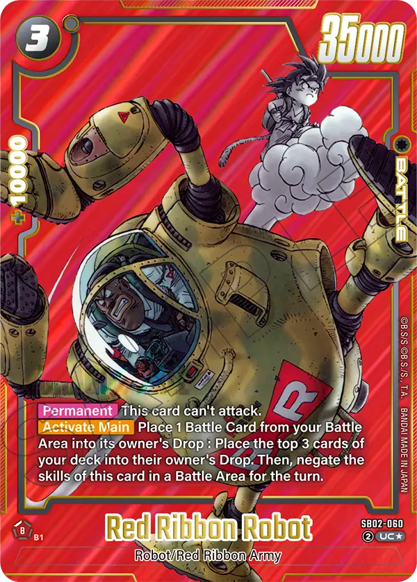 Red Ribbon Robot (SB02 060) - Alt Art A1