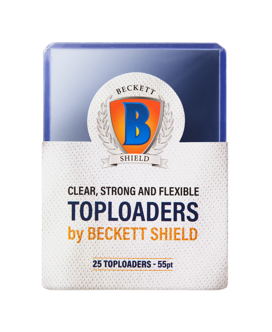 Beckett Shield Toploaders - 55pt (25 Pack)