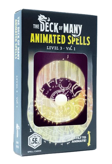 Deck of Many: Animated Spells - Level 3 Volume 1