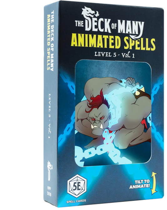 Deck of Many: Animated Spells - Level 5 Volume 1