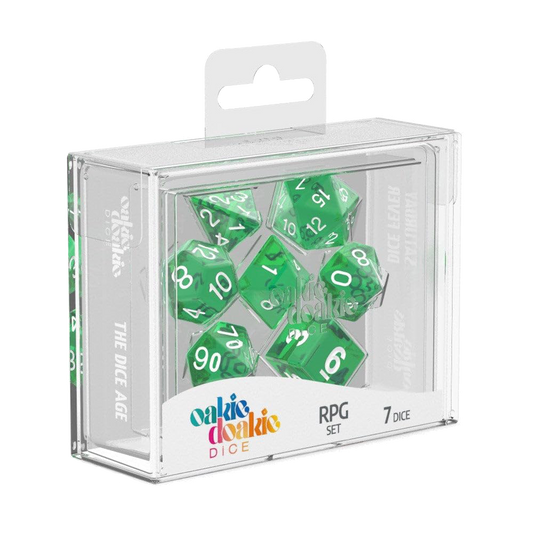Oakie Doakie Dice - RPG Translucent - Green