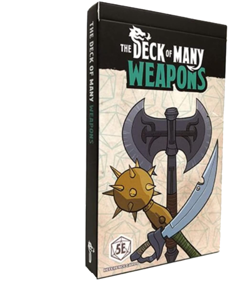 Deck of Many: Weapons
