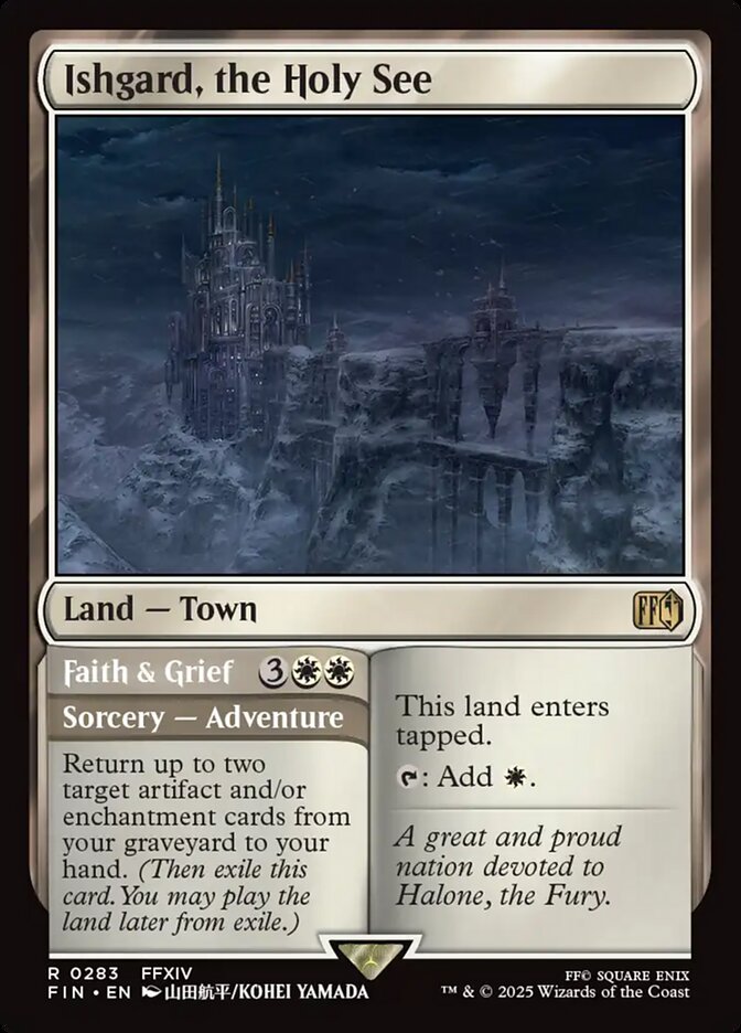 Ishgard, the Holy See // Faith & Grief