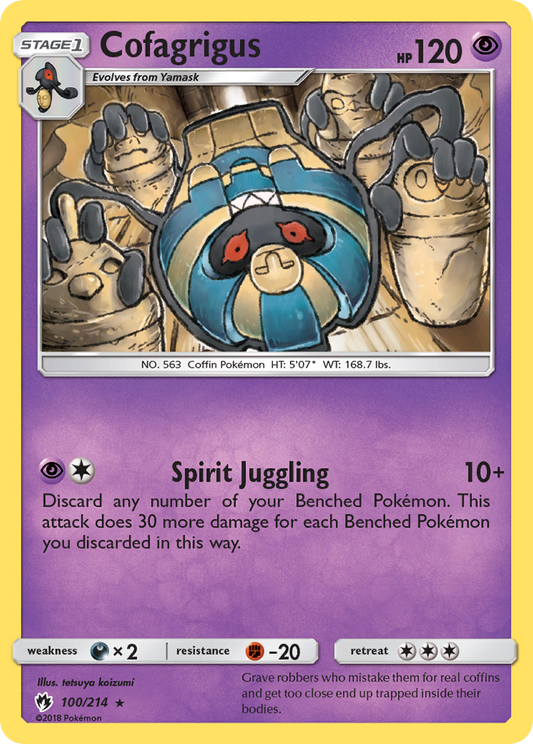 Cofagrigus [Lost Thunder-100]