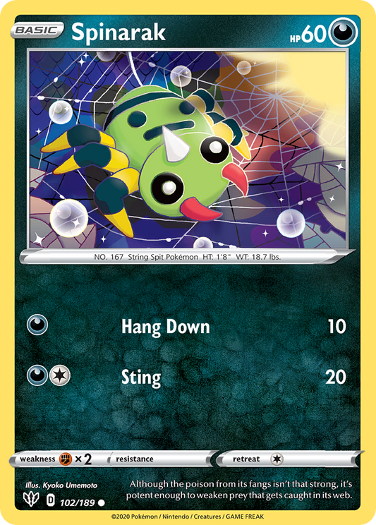 Spinarak [Darkness Ablaze-102]