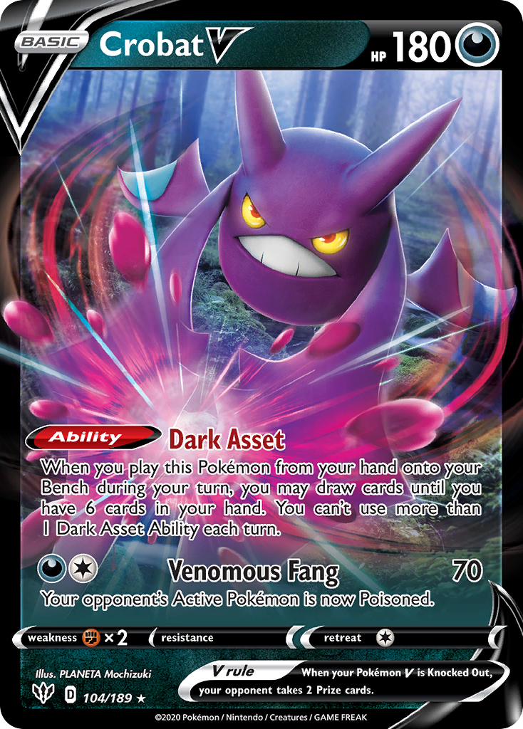 Crobat V [Darkness Ablaze-104]