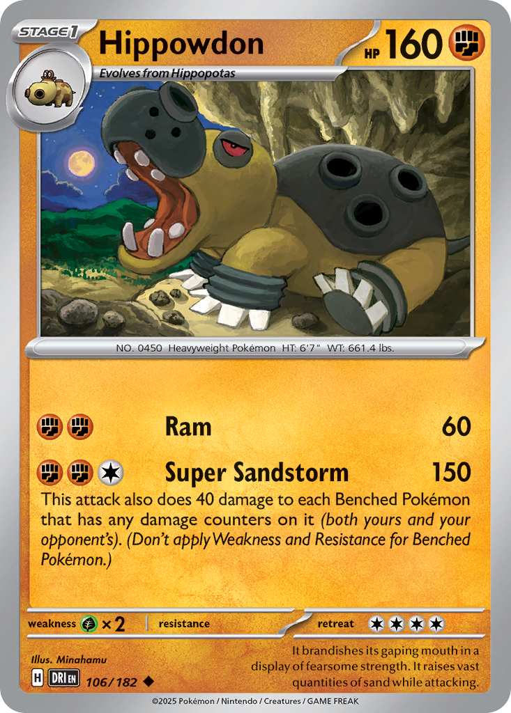 Hippowdon [Destined Rivals-106]