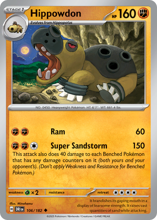 Hippowdon [Destined Rivals-106]