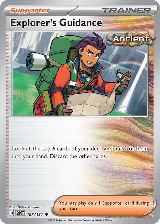 Explorer's Guidance [Prismatic Evolutions-107]